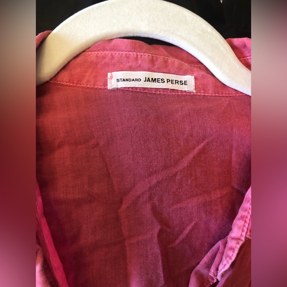 Fitted And Flattering James Perse Button Down Top… - image 3